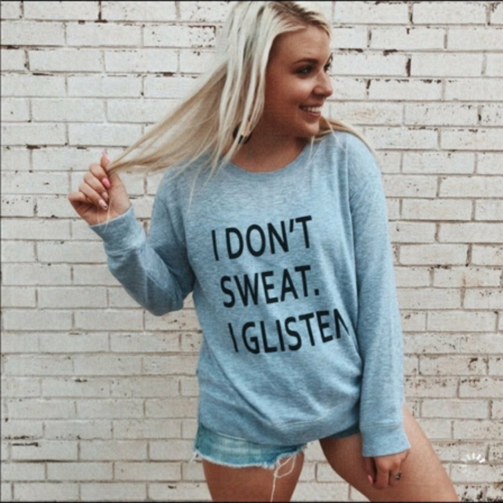 Aerie Graphic Crewneck Sweatshirt Size Small
